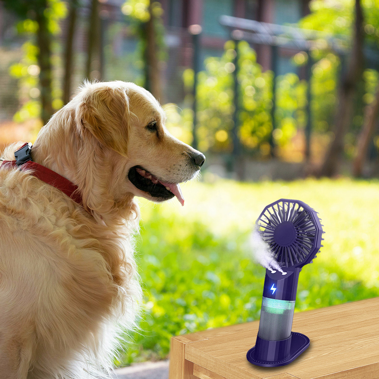 Dual Misting Handheld Fan product image