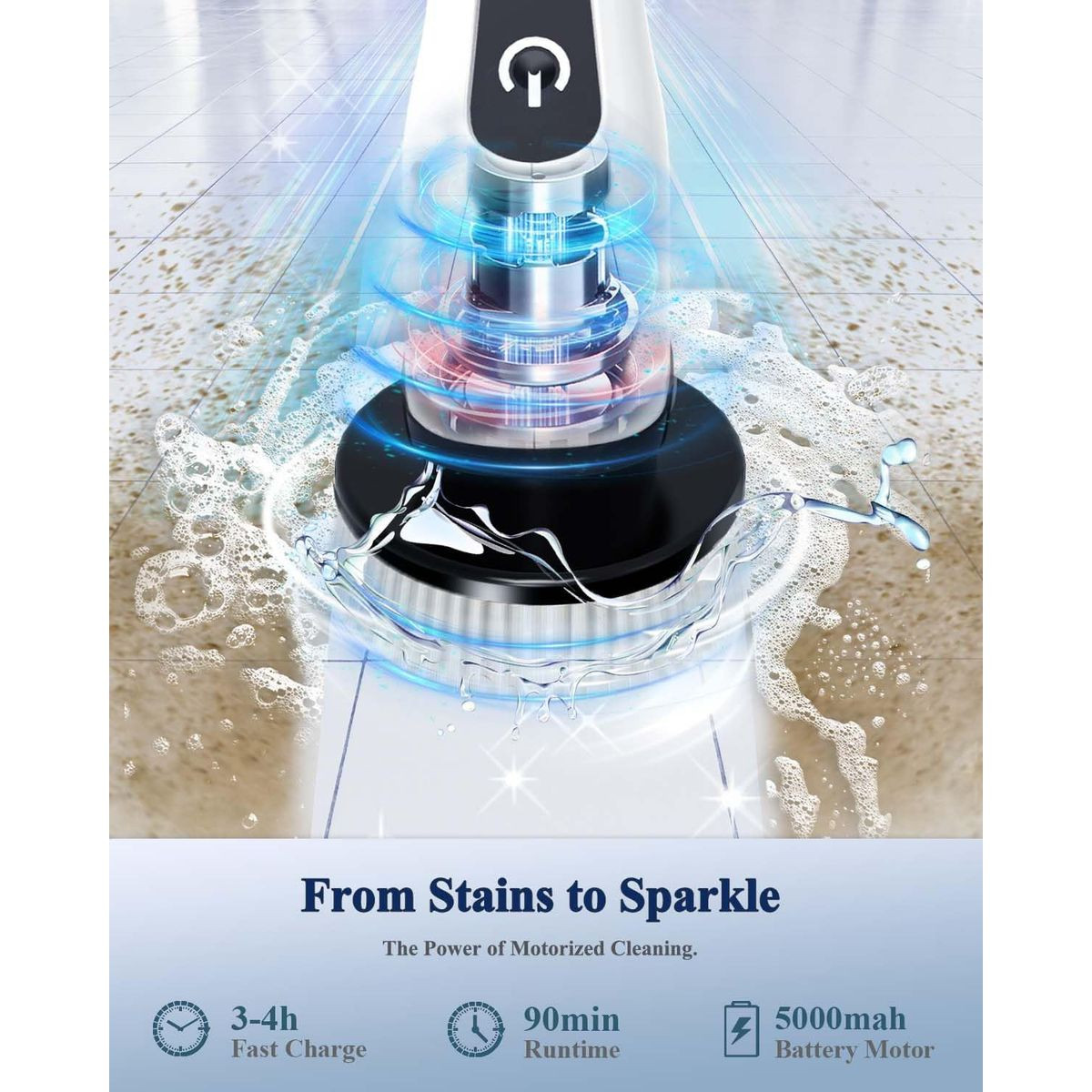 Multifuctional Electric Cleaning Scrubber Brush product image