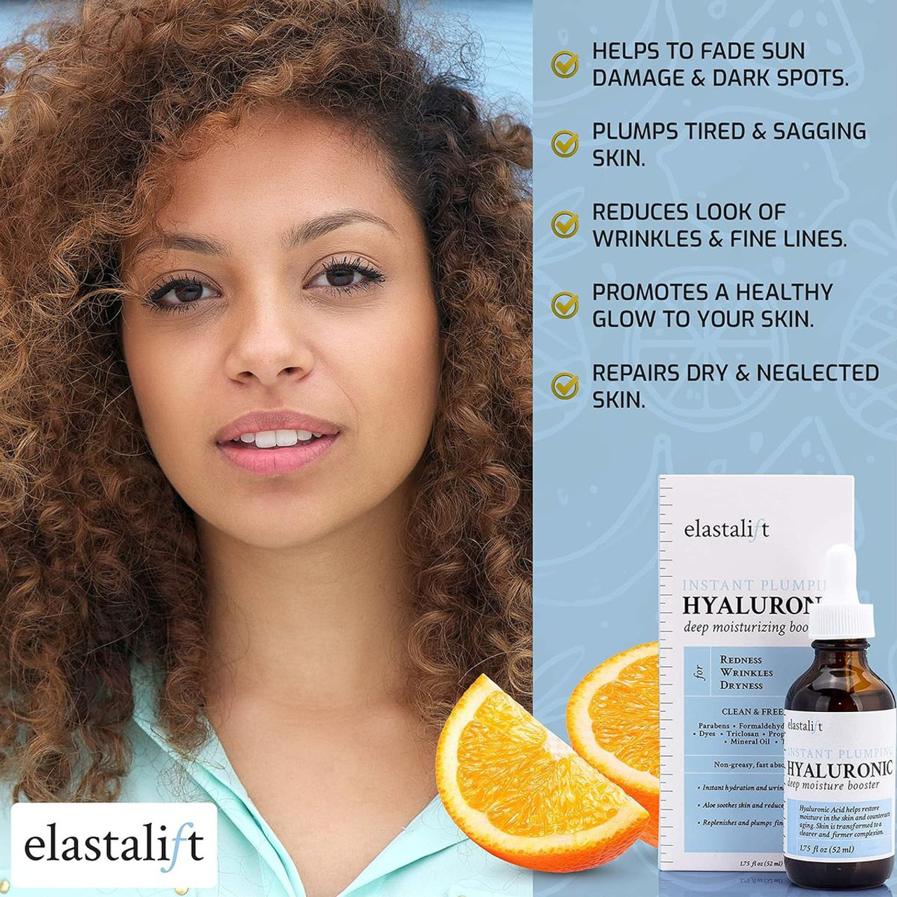 Elastalift® Instant Pumping Hyaluronic Serum, 1.75 fl. oz. (2-Pack) product image