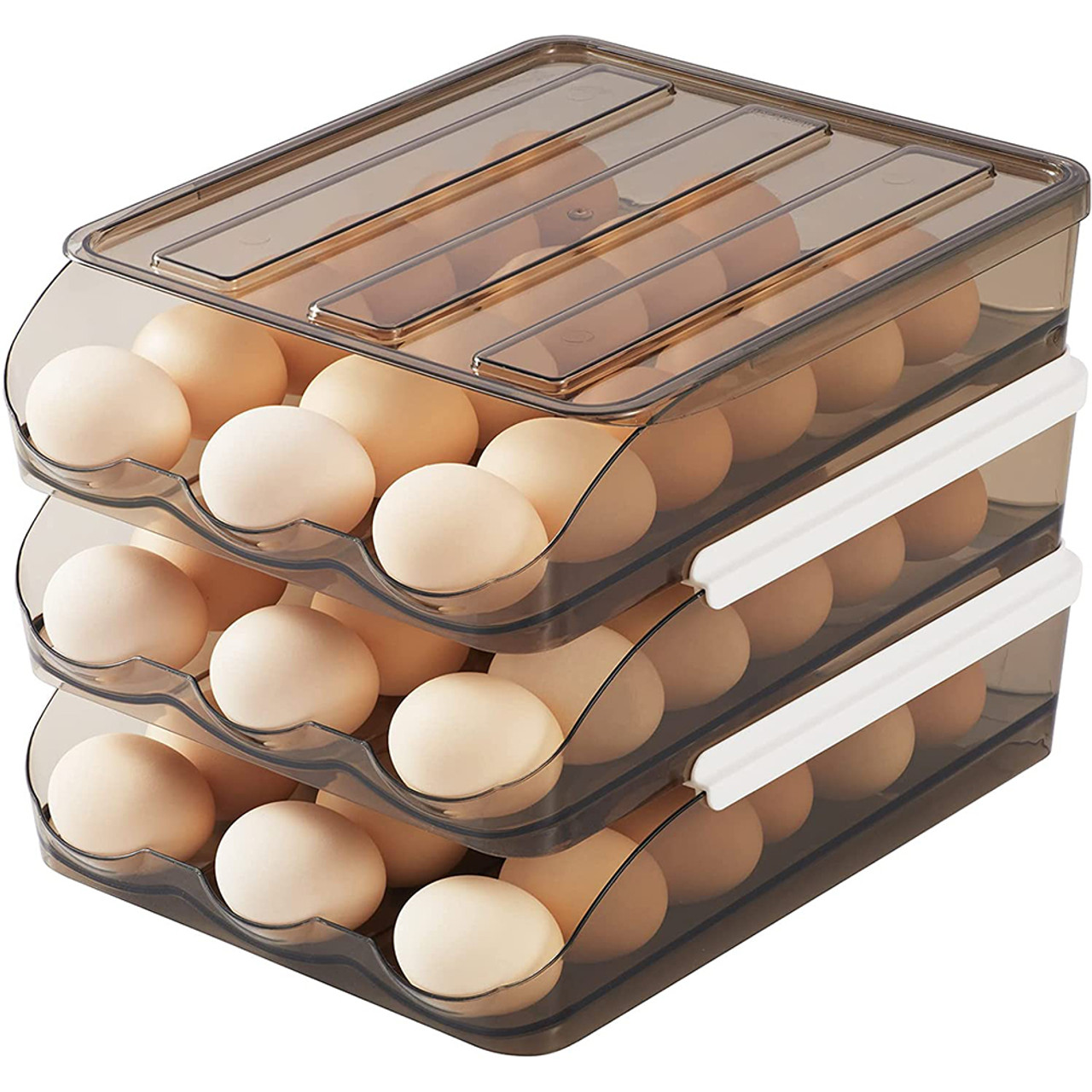 54-Egg Storage Box with Slide Design for Refrigerator product image