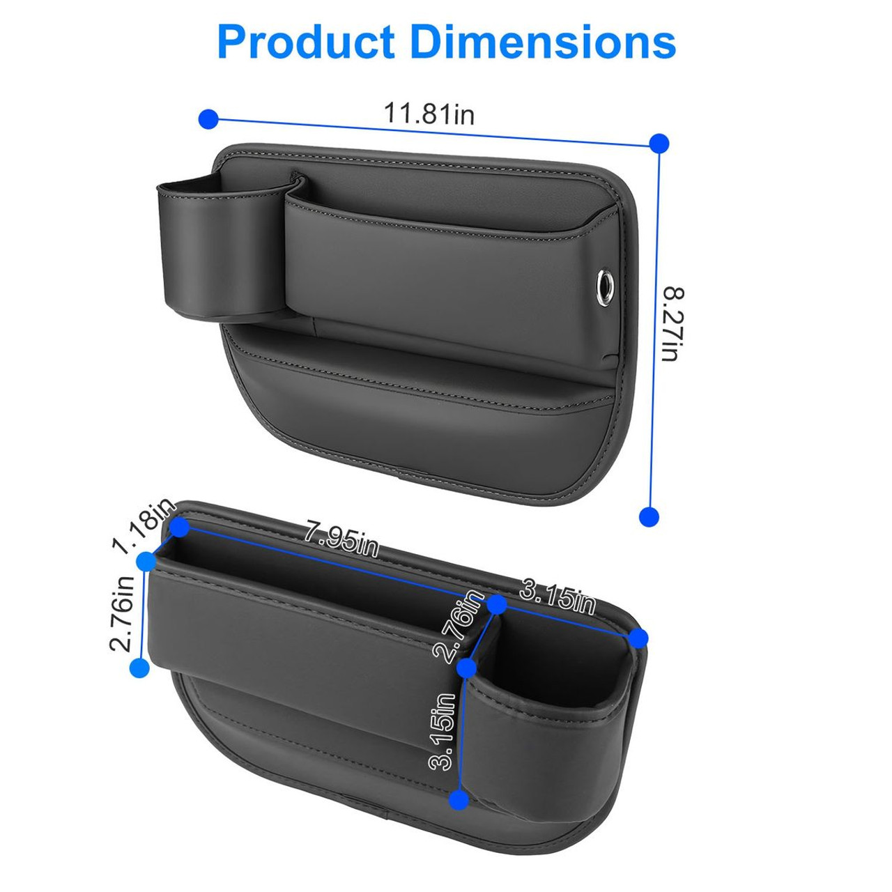 iMounTEK® Car Seat Gap Organizer (2-Pack) product image