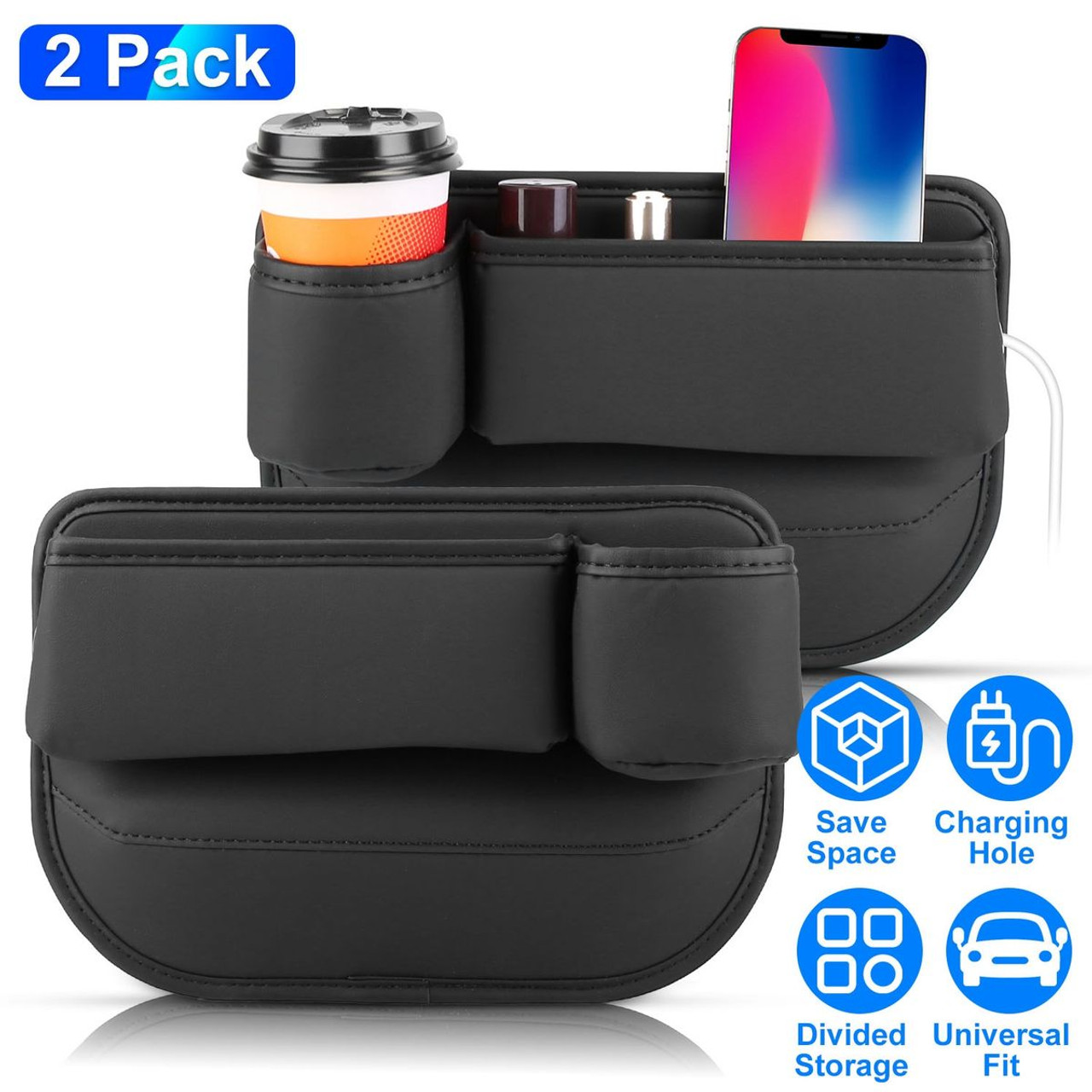 iMounTEK® Car Seat Gap Organizer (2-Pack) product image