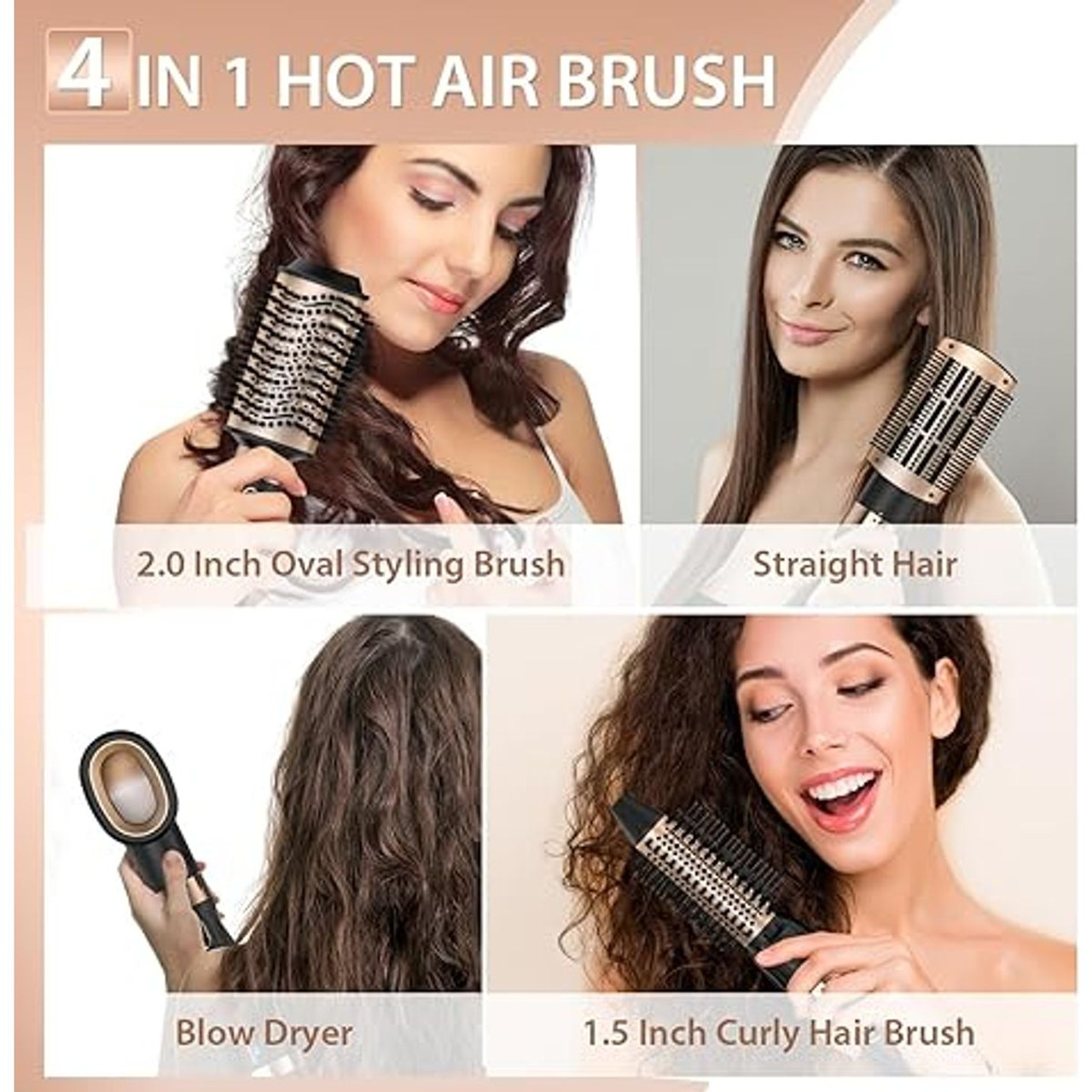 Nicebay 2-in-1 Hair Dryer Brush product image