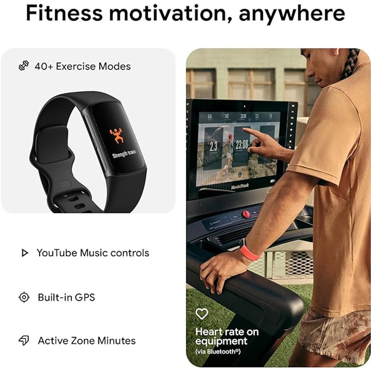 Fitbit® Charge 6 Premium Fitness Tracker product image