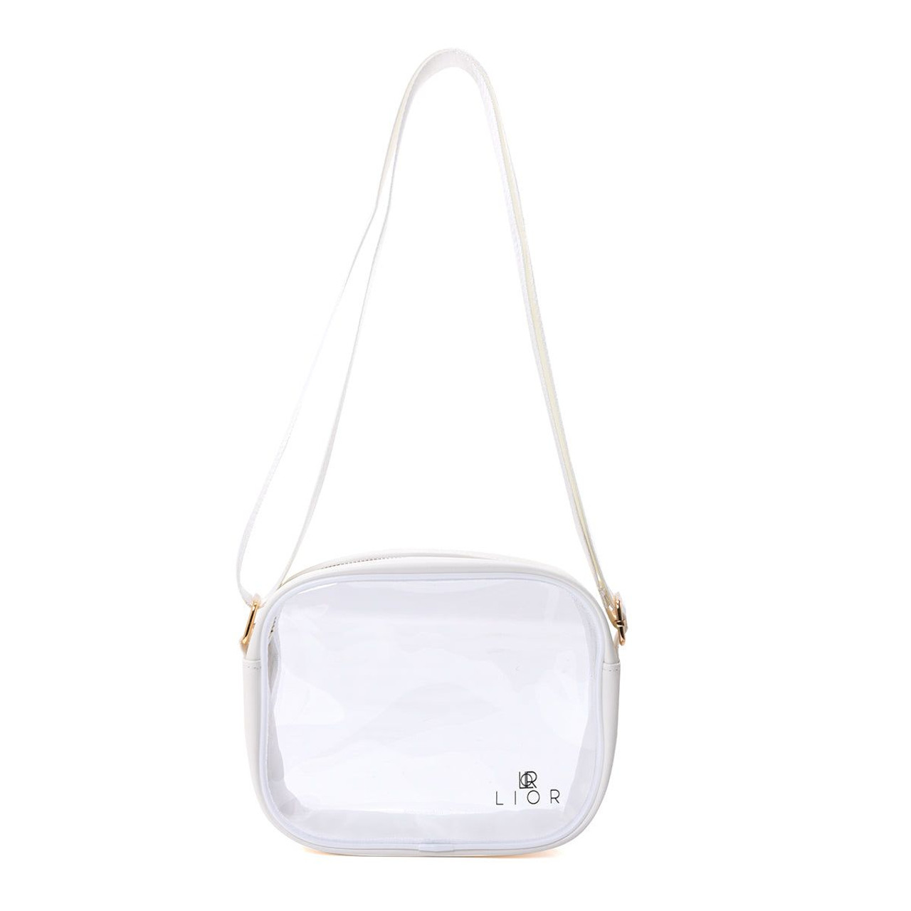 Lior™ Stadium-Approved Clear Crossbody Purse Bag with Adjustable Strap product image