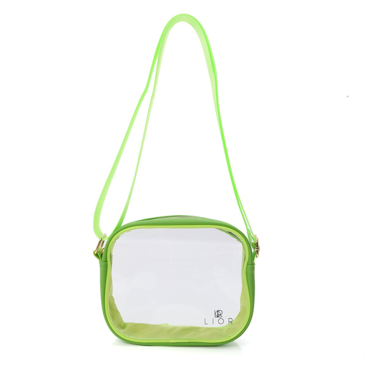 Lior™ Stadium-Approved Clear Crossbody Purse Bag with Adjustable Strap product image