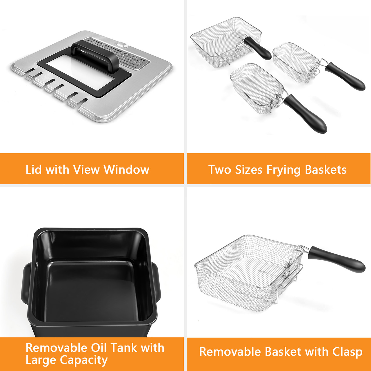 1700W Electric Deep Fryer product image