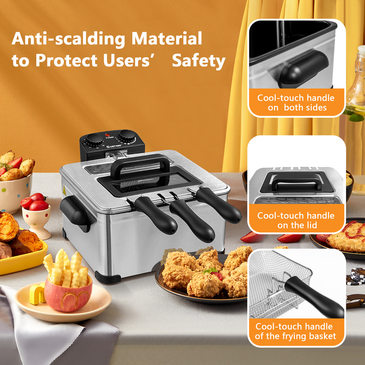 1700W Electric Deep Fryer product image