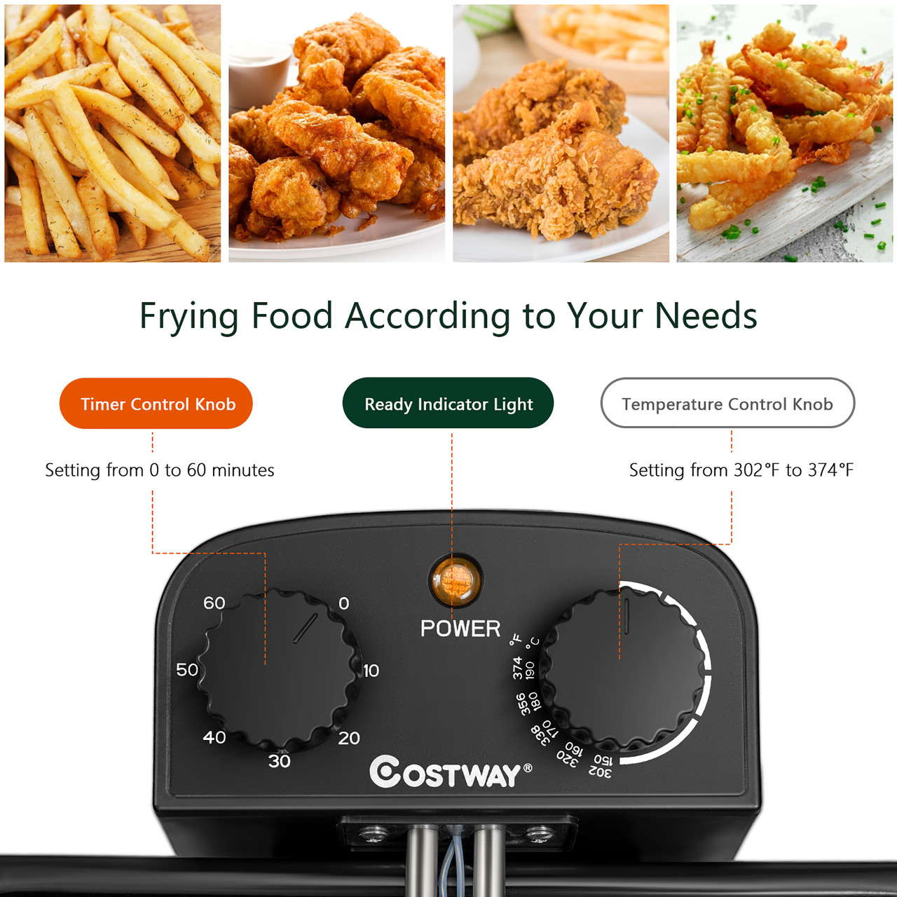 1700W Electric Deep Fryer product image
