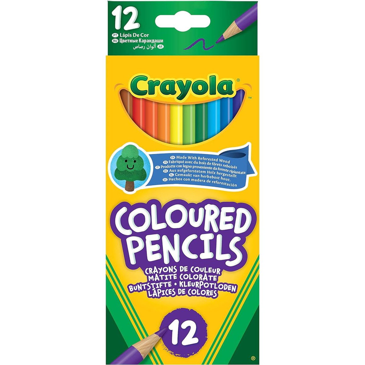 Crayola® Assorted Markers, Crayons, and Colored Pencils (Set of 4) product image