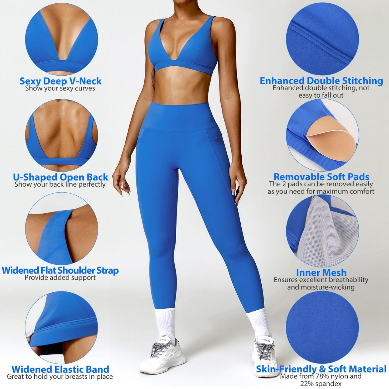N'Polar™ Deep V-Neck Sports Bras product image