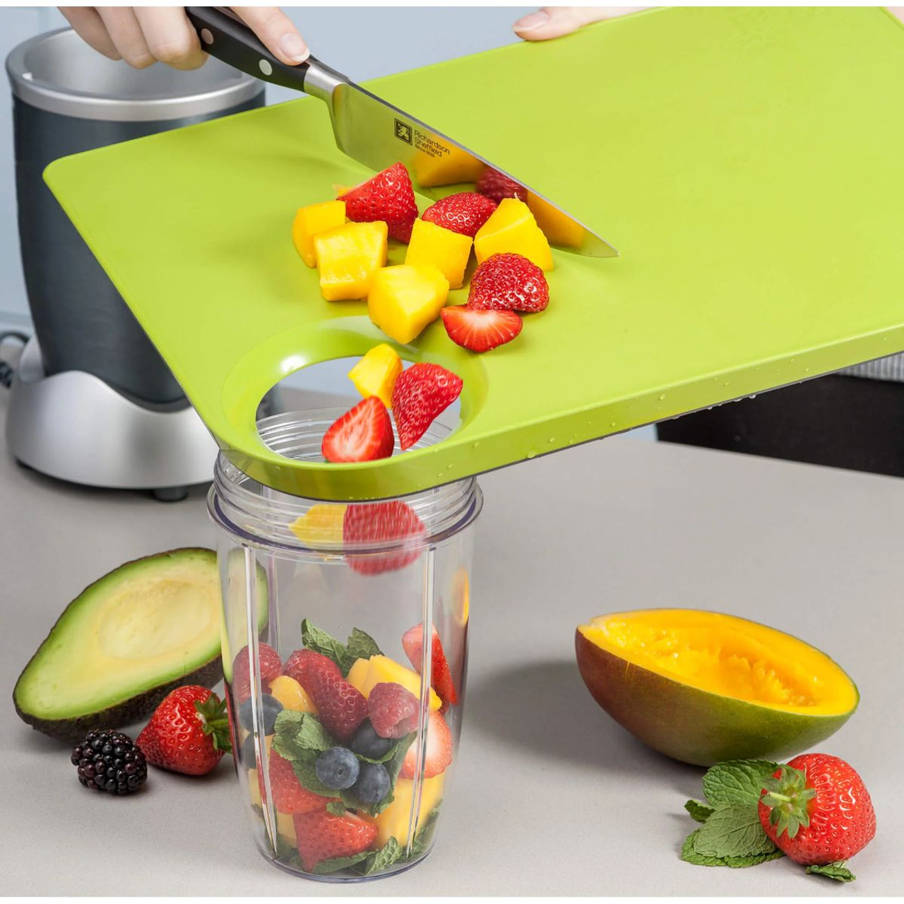 Zeal Straight to Pan Chopping Board, 15" x 11" product image
