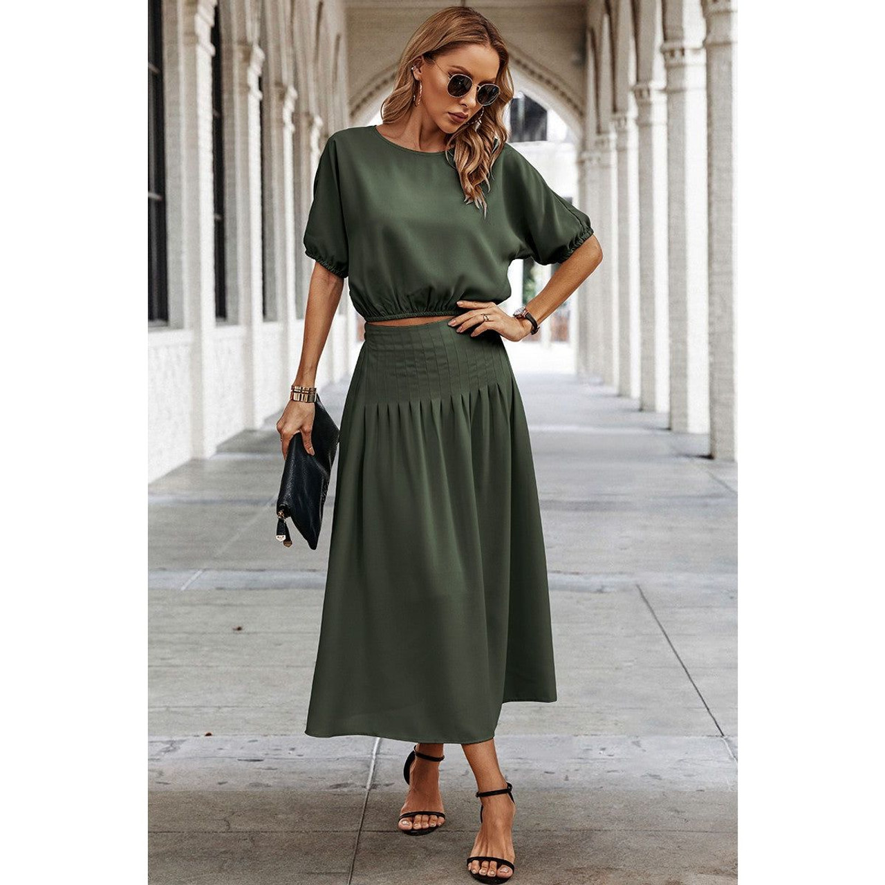Women's Puffy Elegance Duo Dress Set product image