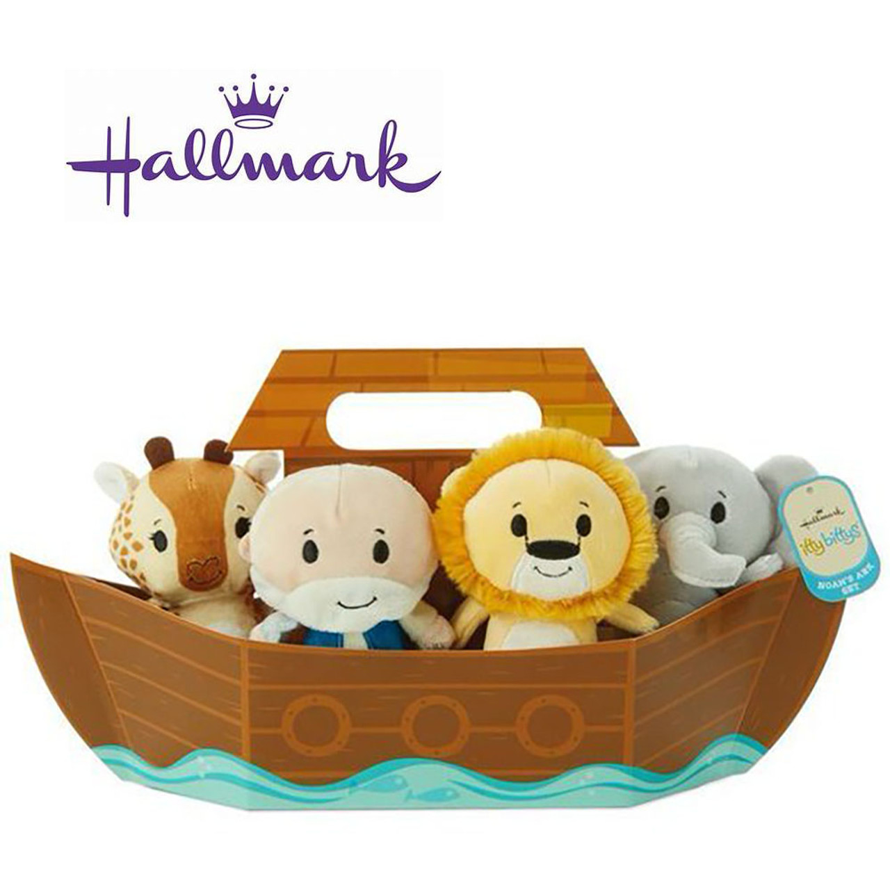 Hallmark itty bittys® Noah’s Ark Stuffed Animal Set product image