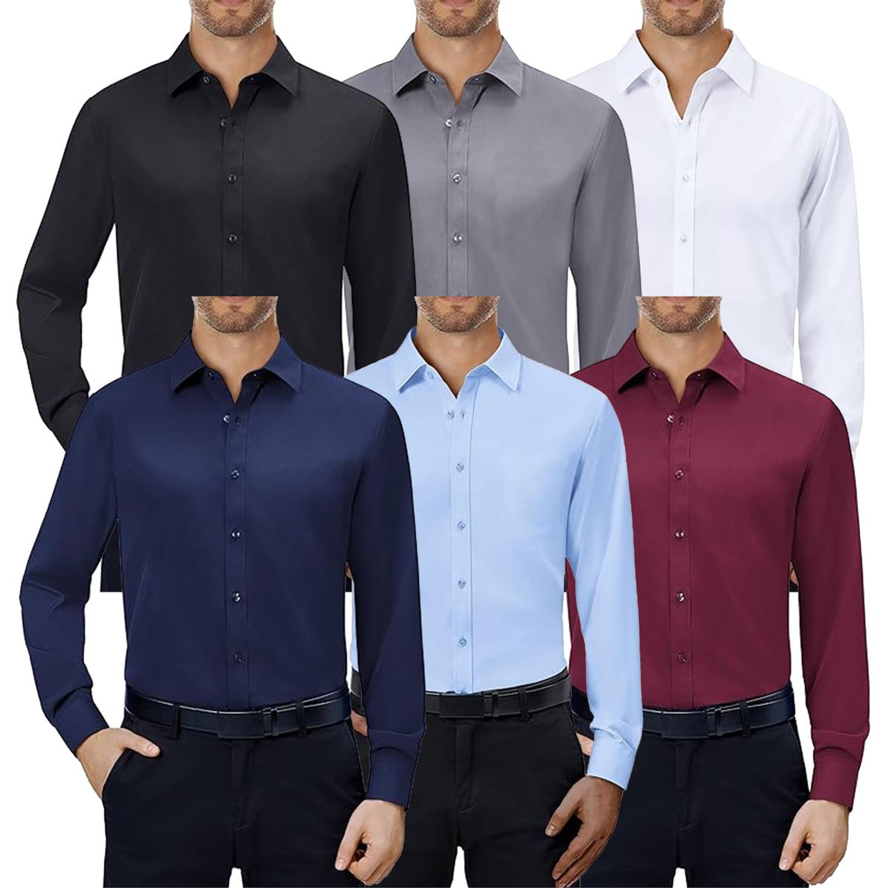 Men's Long Sleeve Classic Dress Shirt product image