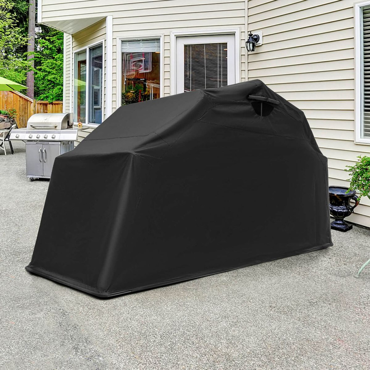 Outdoor Motorcycle Shelter Waterproof Motorbike Storage Tent with Cover product image