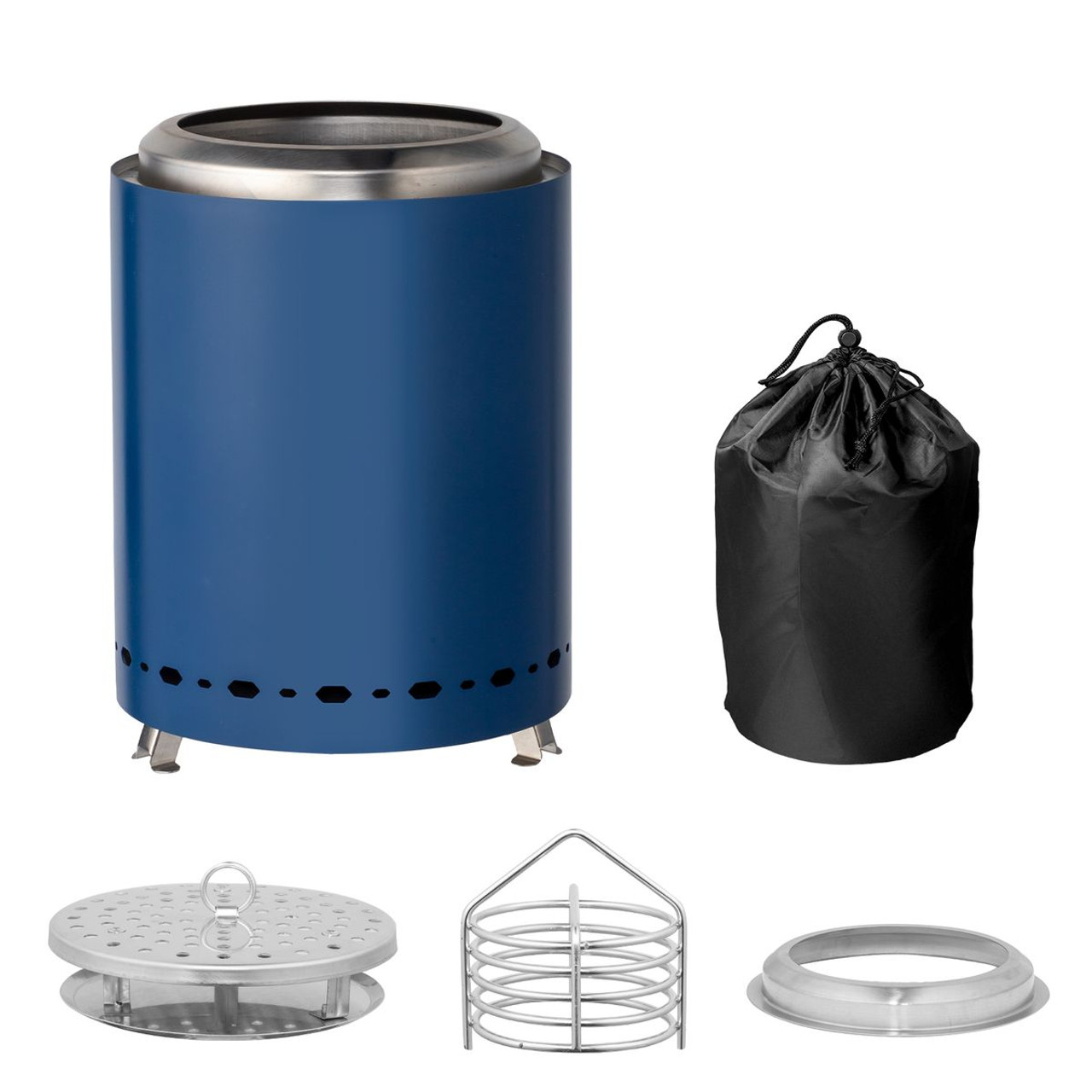 Tabletop Stainless Steel Smokeless Fire Pit product image