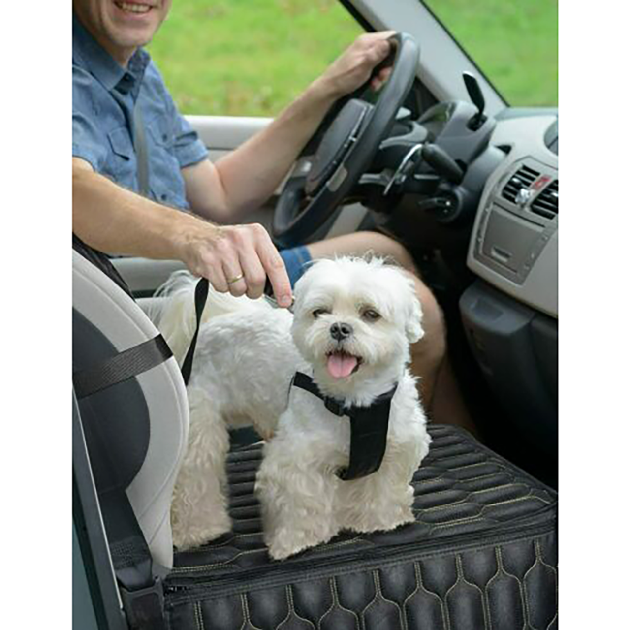 2-in-1 Pet Luxury Front Seat Cover for Cars/SUVs/Trucks product image