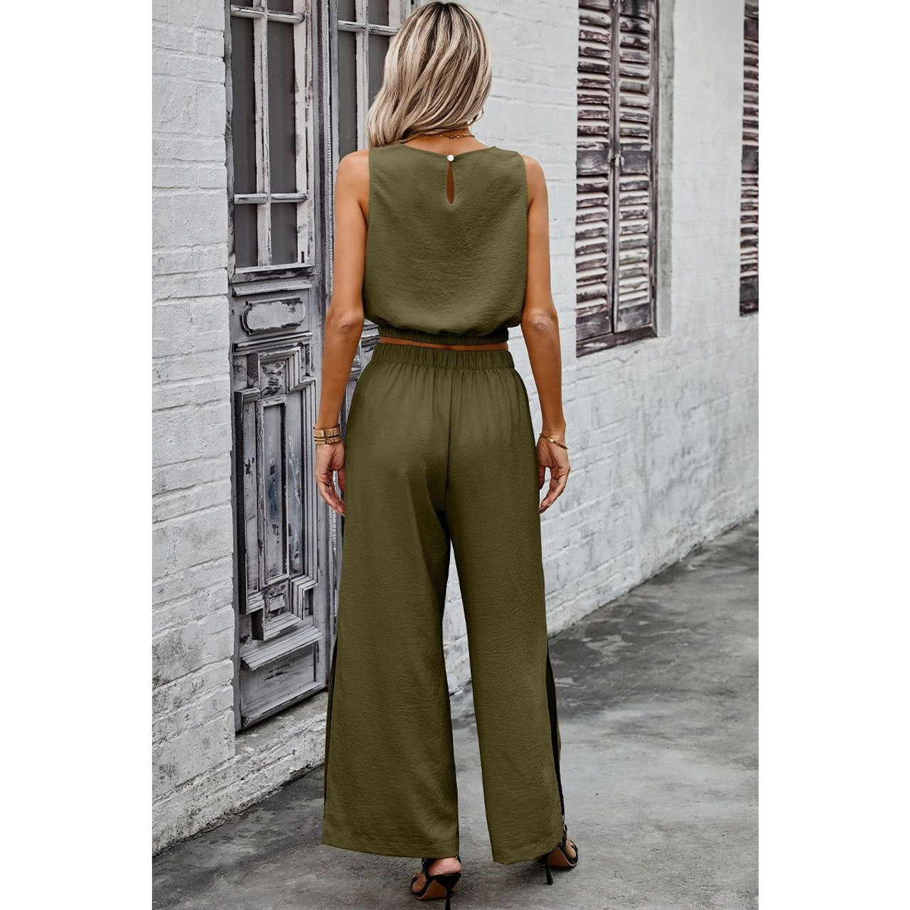 Women's Pocketed Chic Duo Set product image