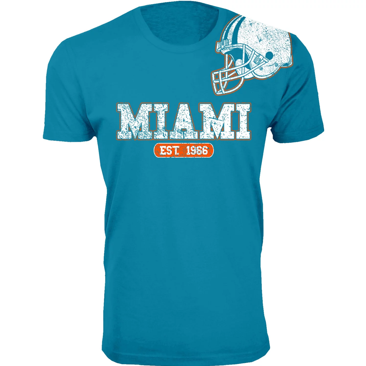 Men's Football Team Helmet Cotton T-Shirt product image