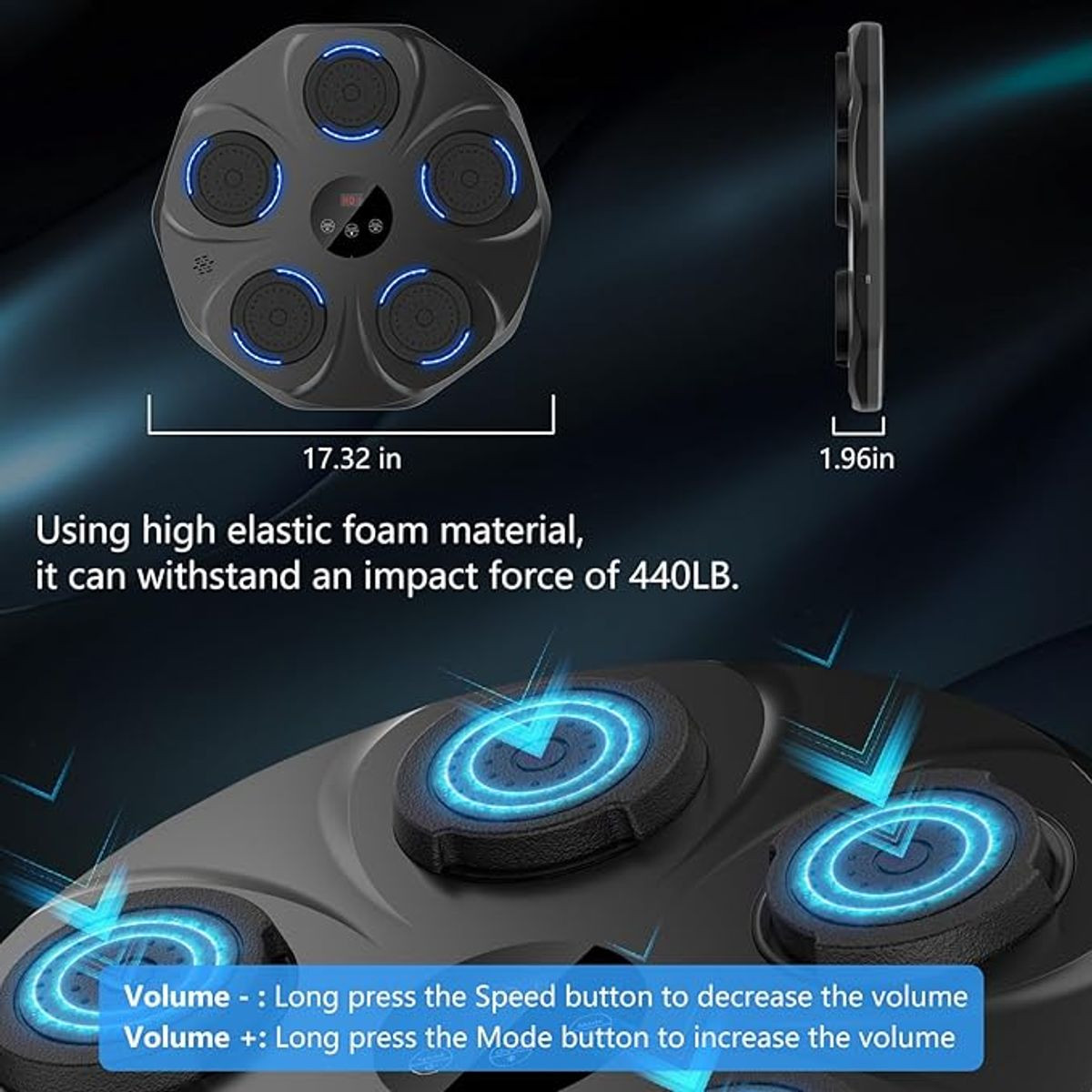 TGLLM® Mounted Boxing Machine with Bluetooth product image