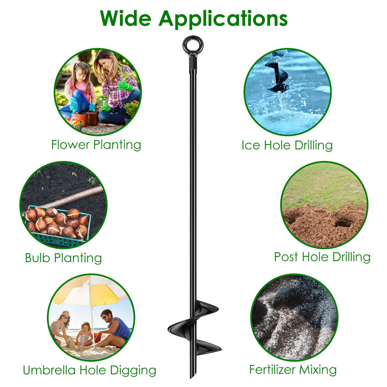 iMounTEK® Ground Auger Drill (4-Pack) product image