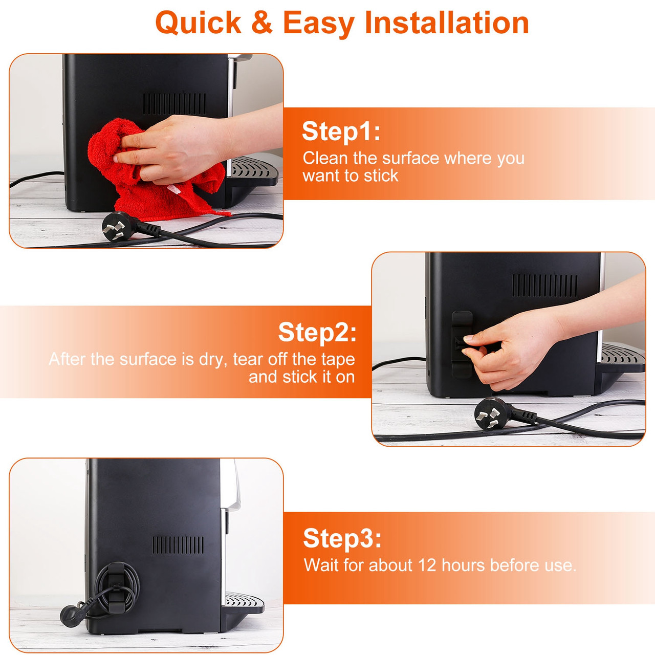 iMounTEK® Cord Organizer (4-Pack) product image