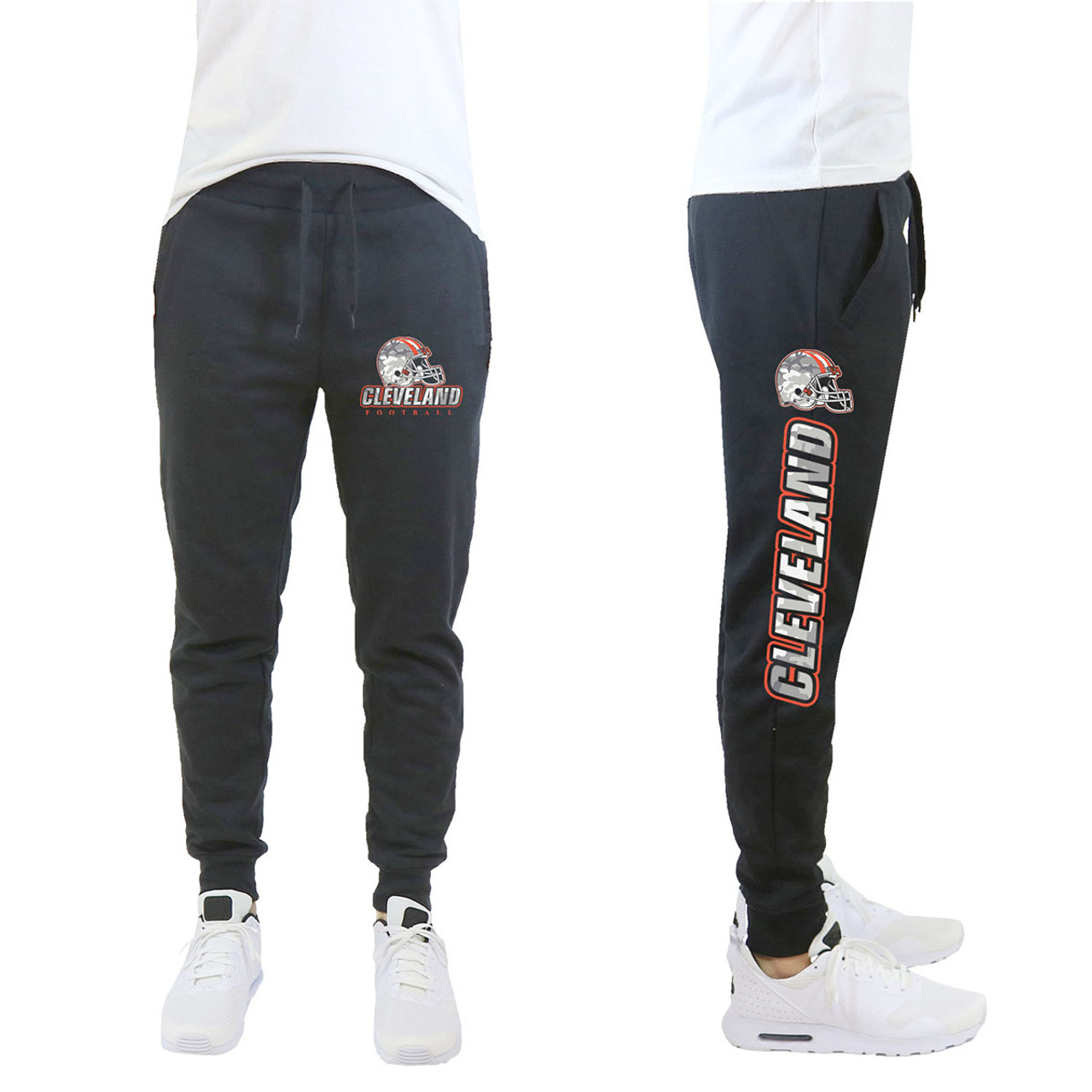 Men's Army Camo Football Jogger Sweatpants product image