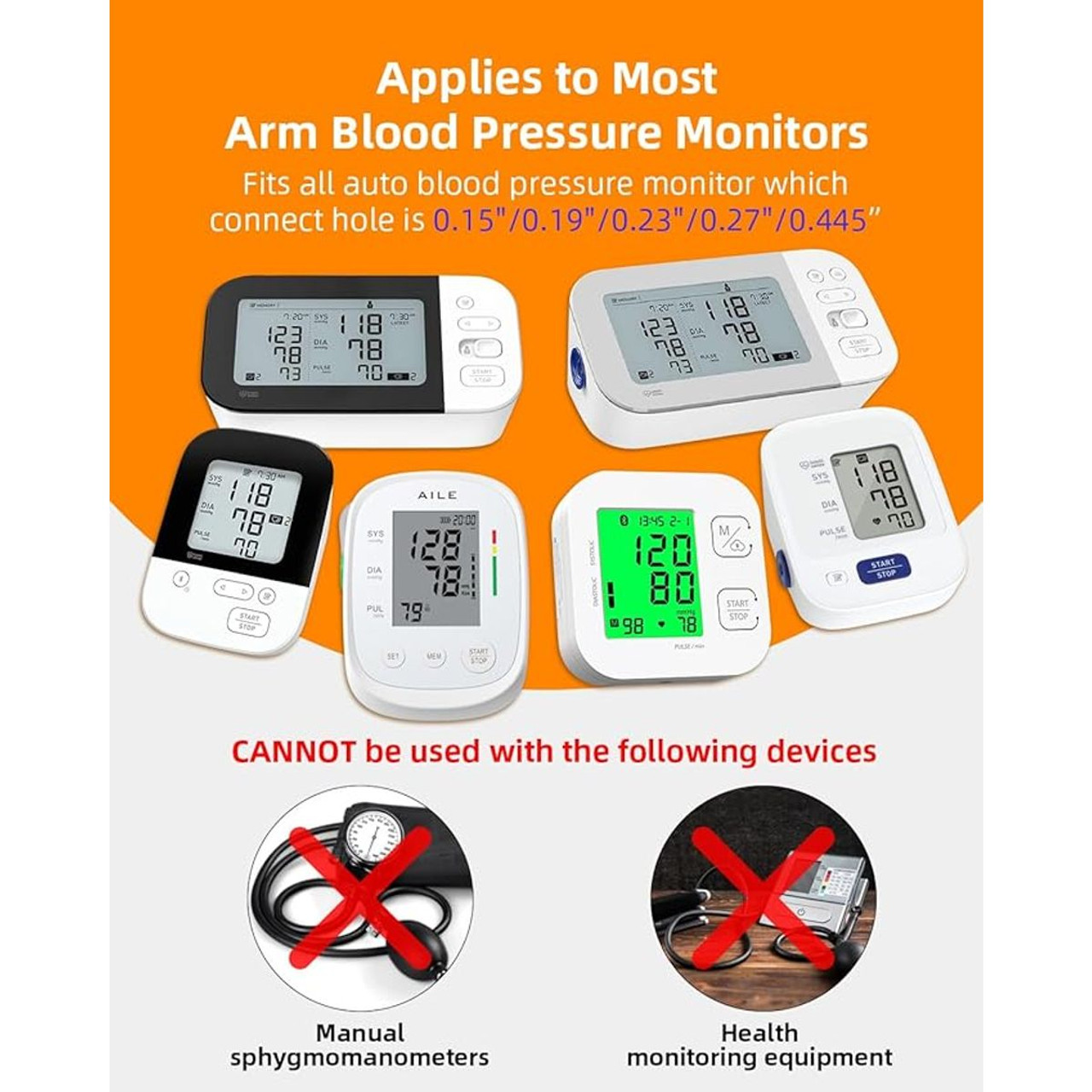 Extra Large Upper Arm Blood Pressure Cuff product image