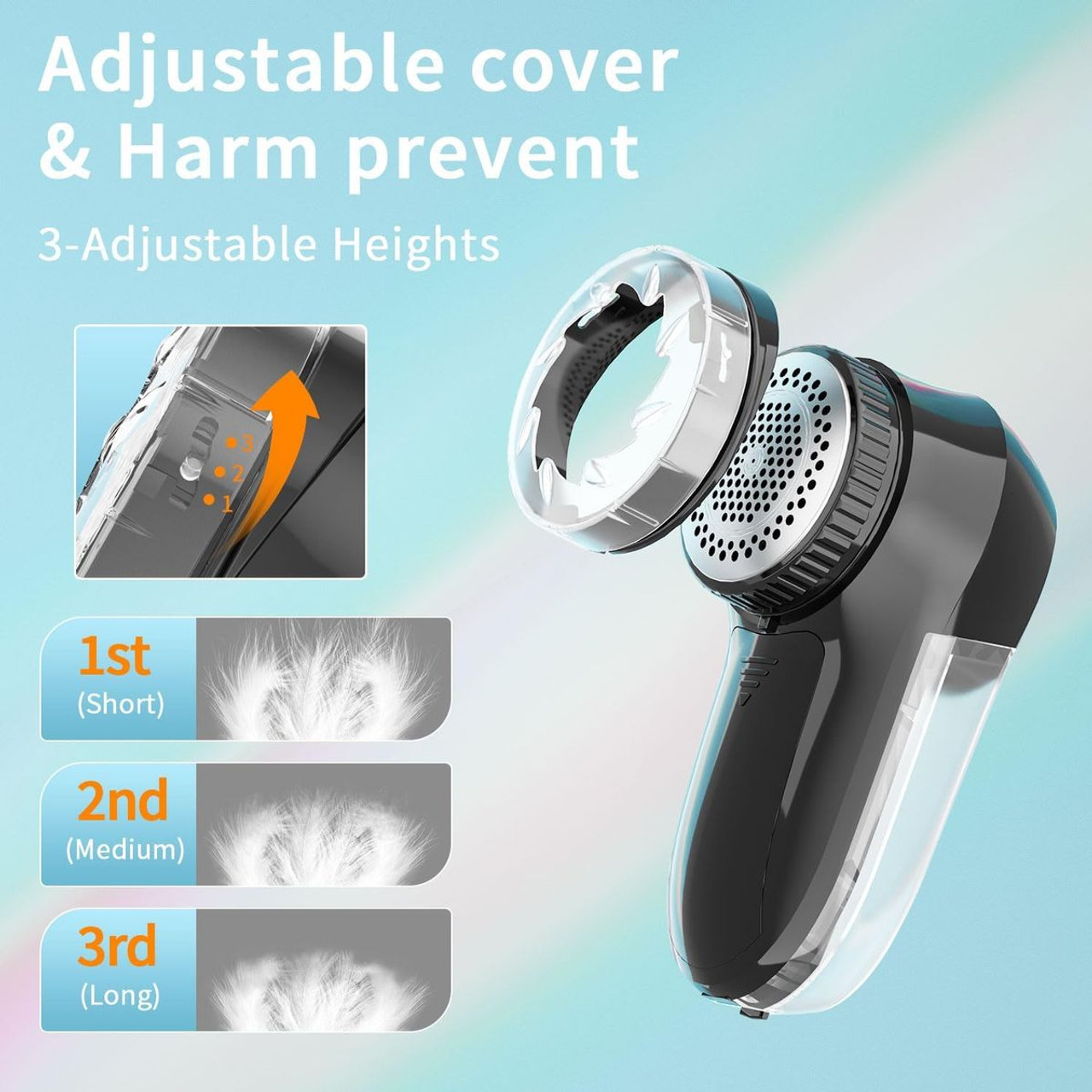 Battery-Operated Fabric Lint Shaver  product image