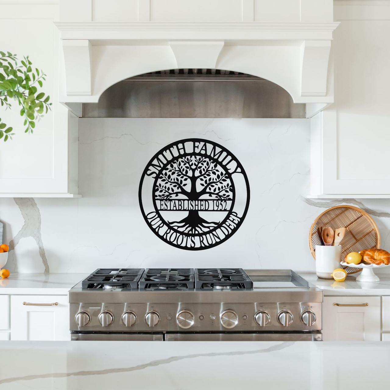 Personalized Family Tree Name Sign Wall Décor product image