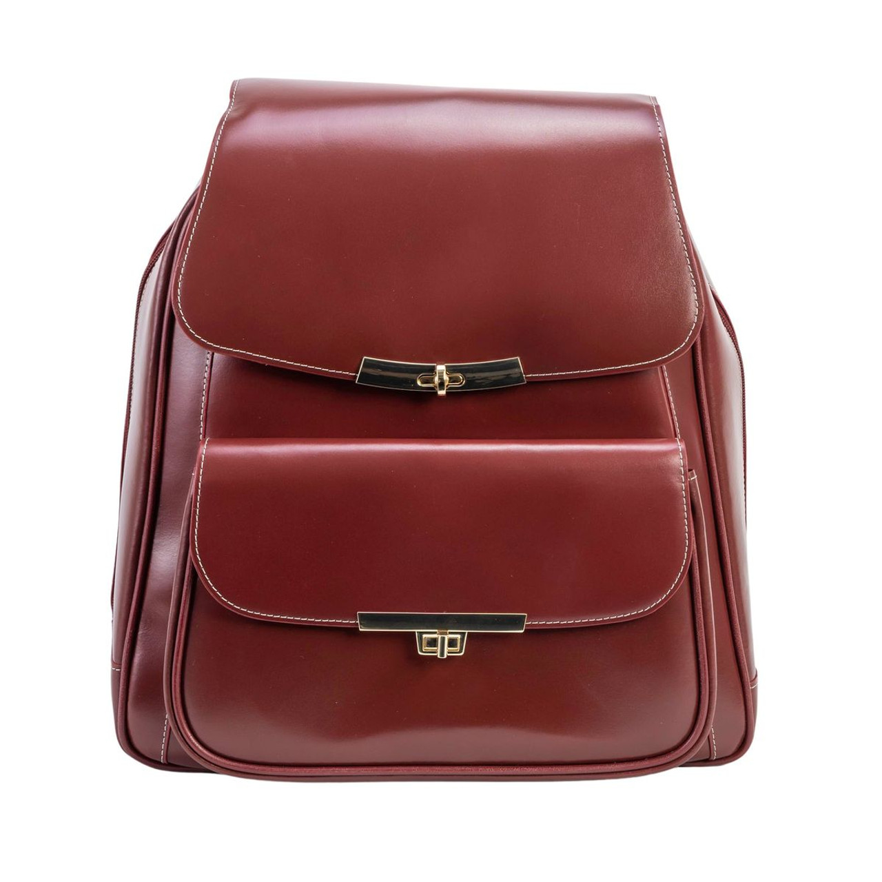 McKleinUSA® Kendall 11-Inch Leather Business Laptop Tablet Backpack product image