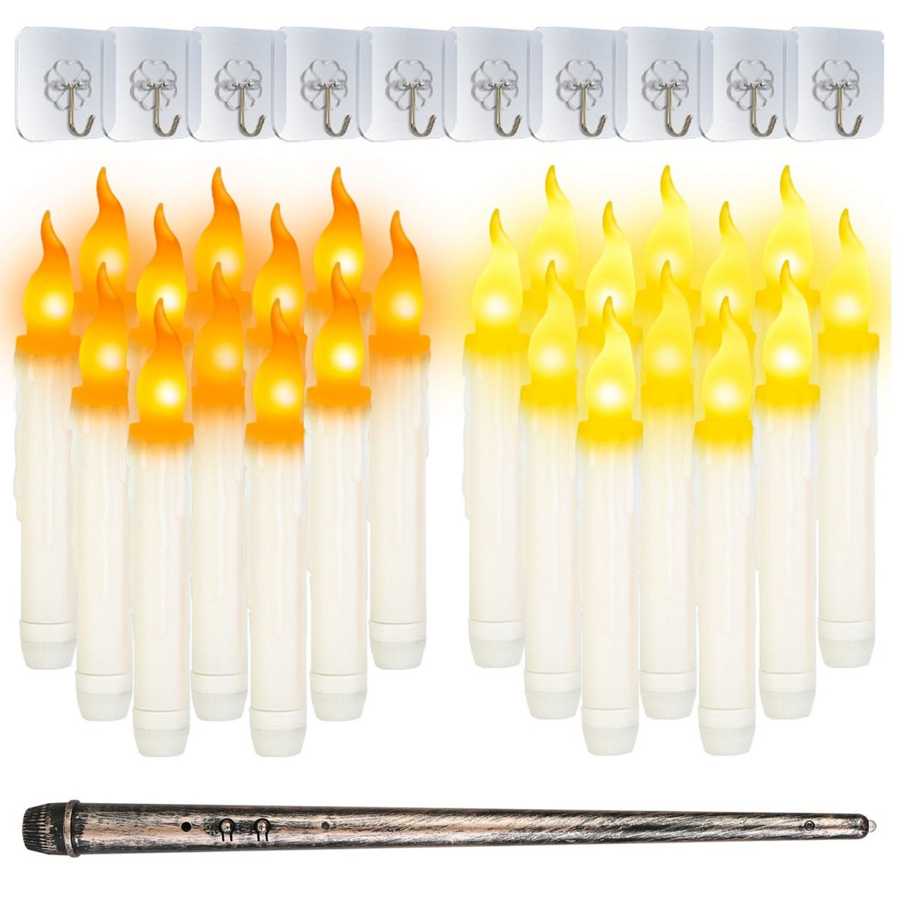 iMounTEK® Halloween LED Floating Candles with Remote Control Wand product image