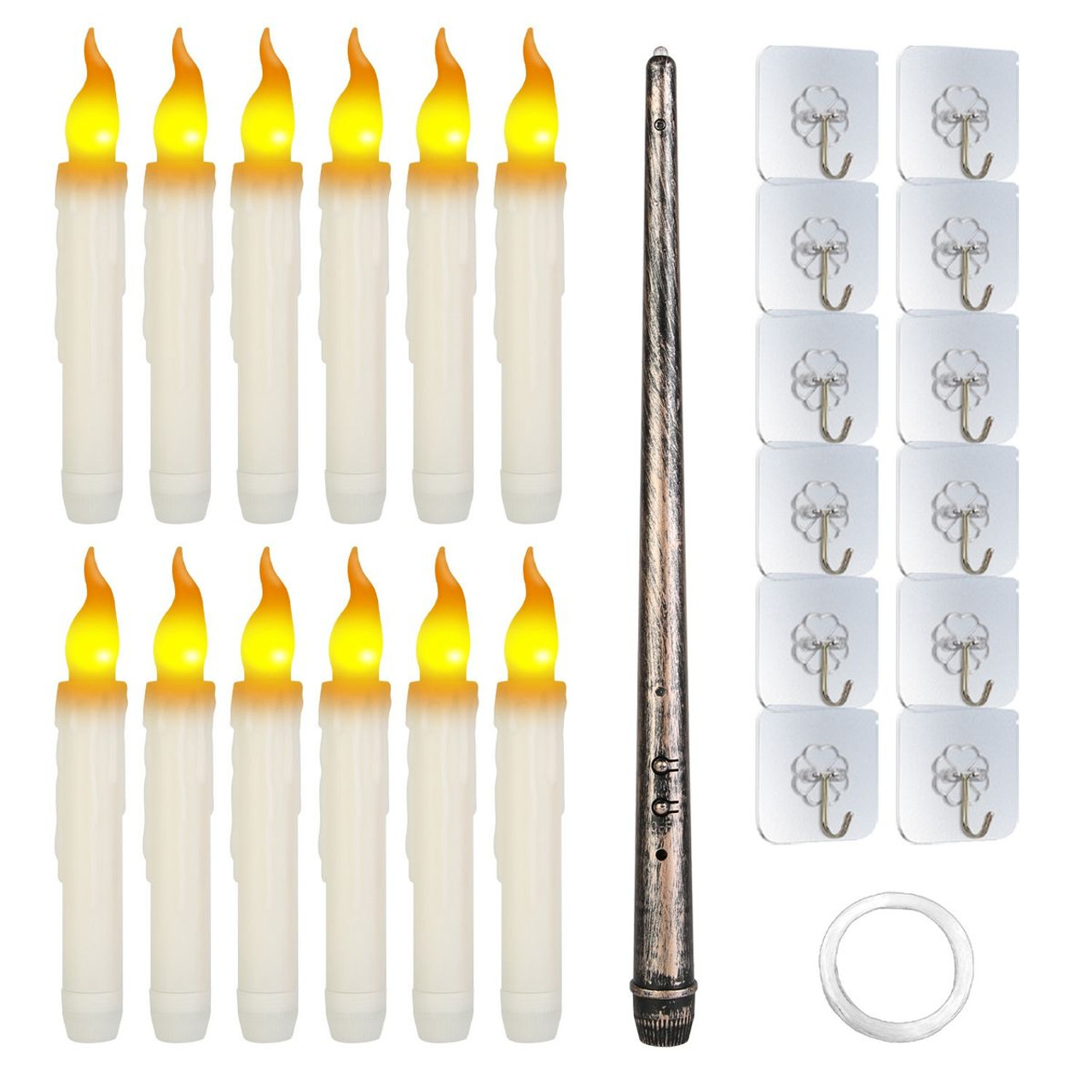 iMounTEK® Halloween LED Floating Candles with Remote Control Wand product image
