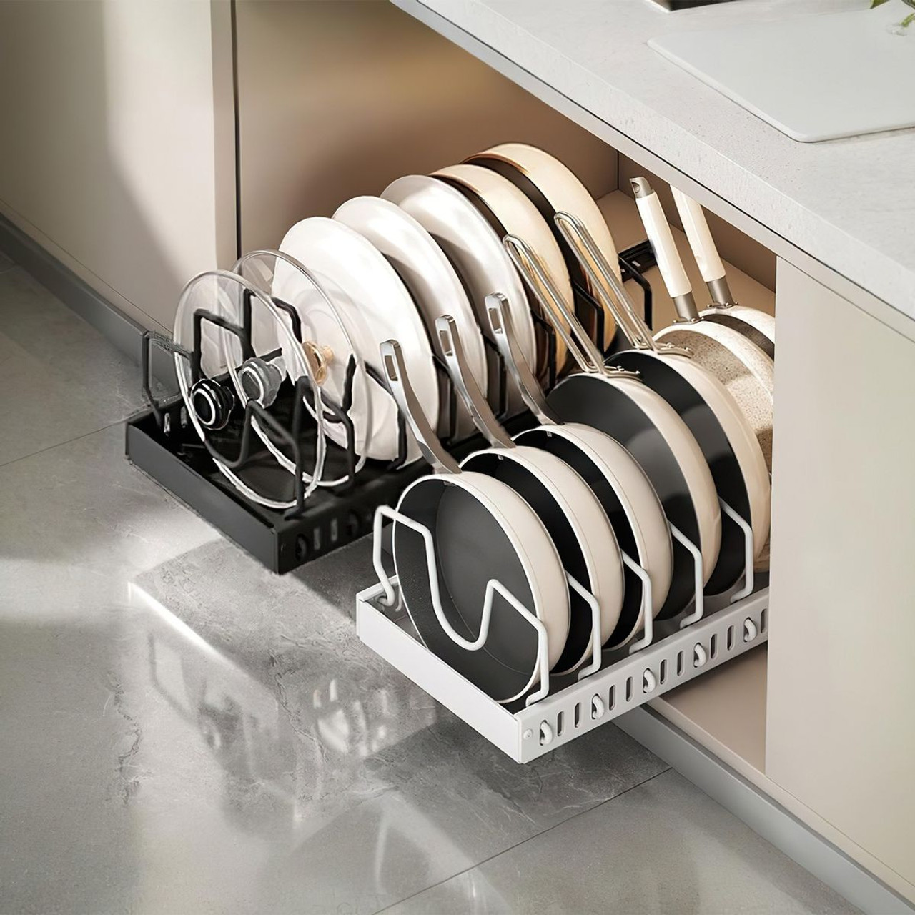 Cabinet Pot & Lid Organizer product image