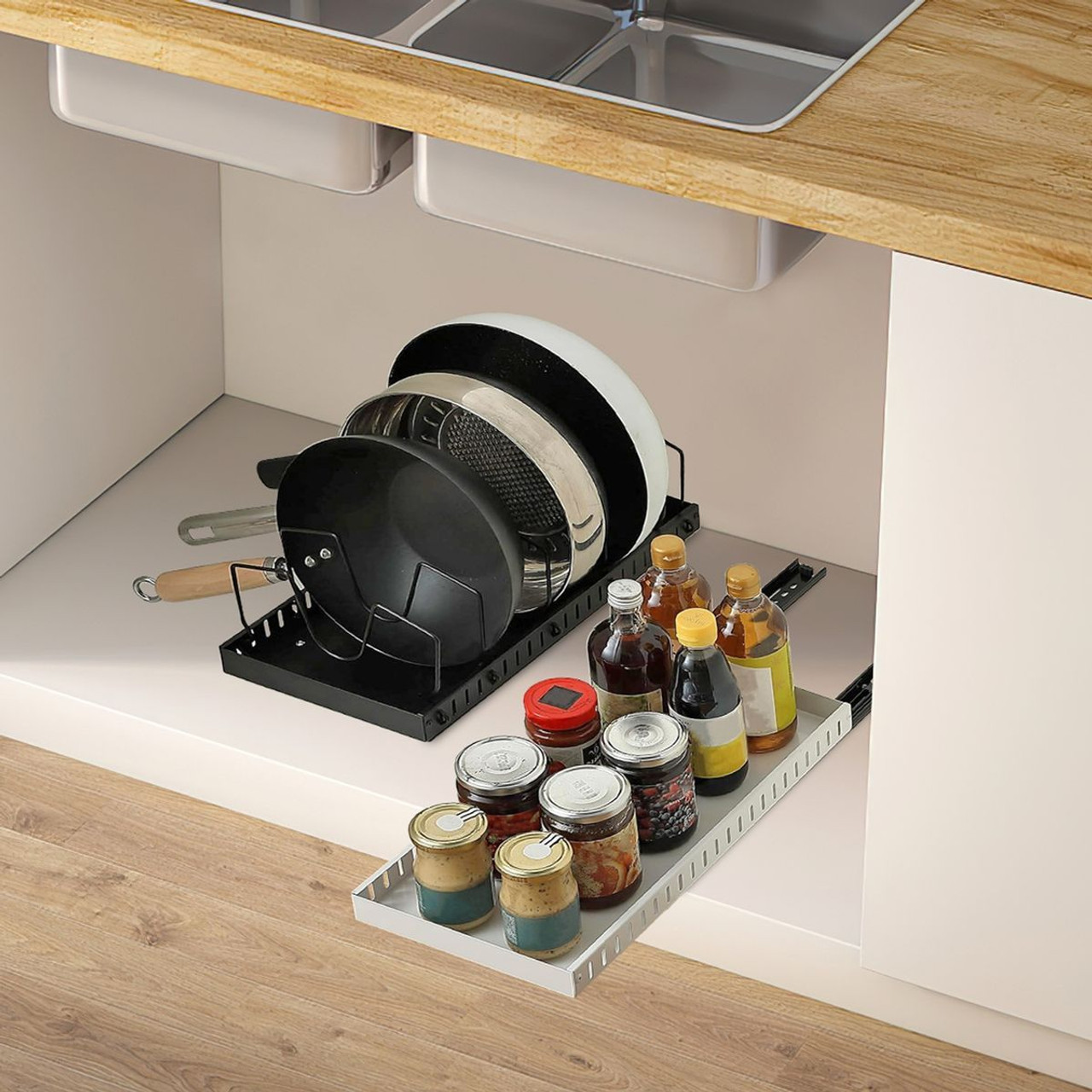 Cabinet Pot & Lid Organizer product image