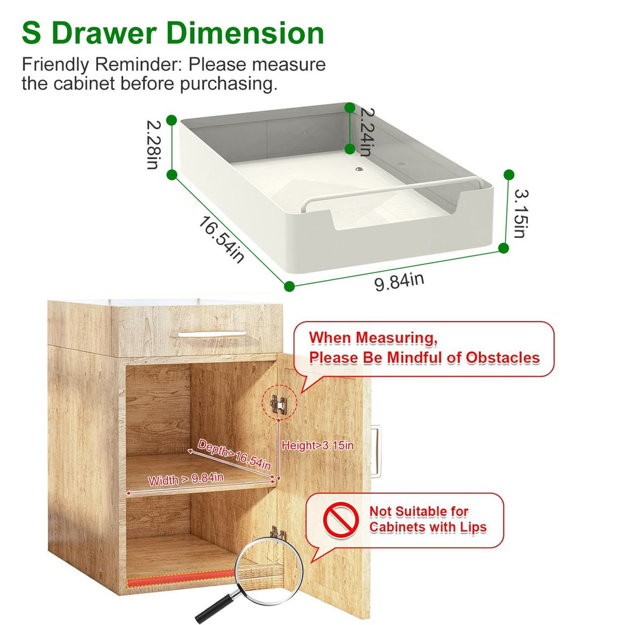 NewHome™ 2-Piece Pull-out Cabinet Organizers product image