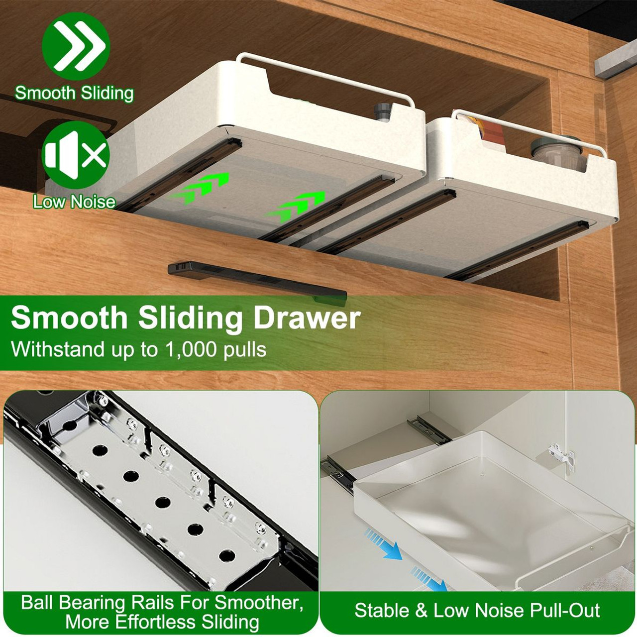 NewHome™ 2-Piece Pull-out Cabinet Organizers product image