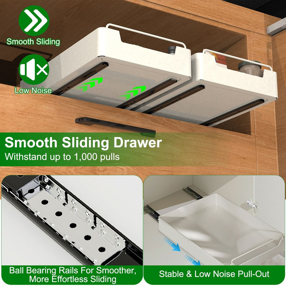2-Piece Pull-out Cabinet Organizers product image
