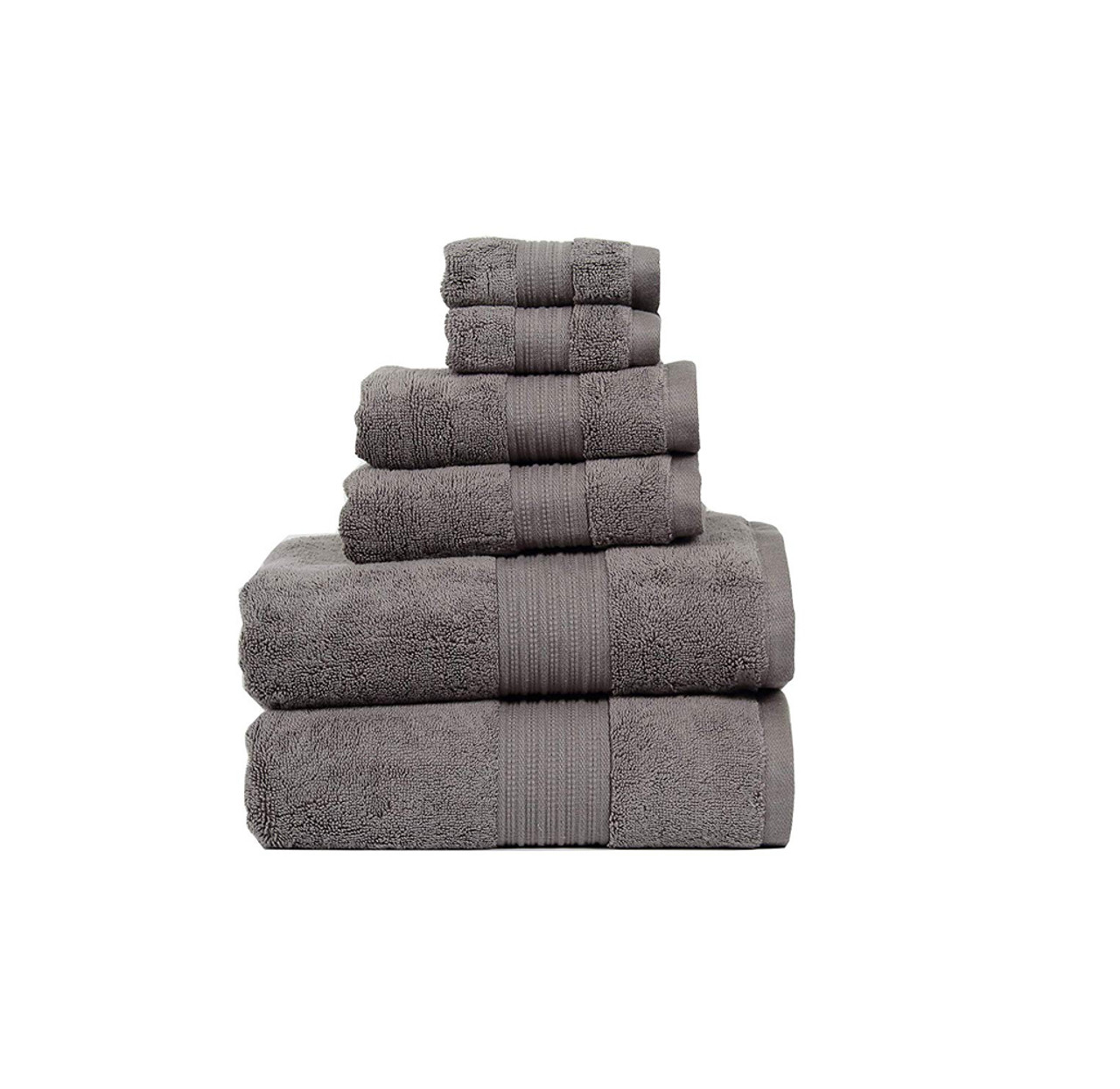 Divine Home 6-Piece 100% Cotton Luxury Towel Set product image