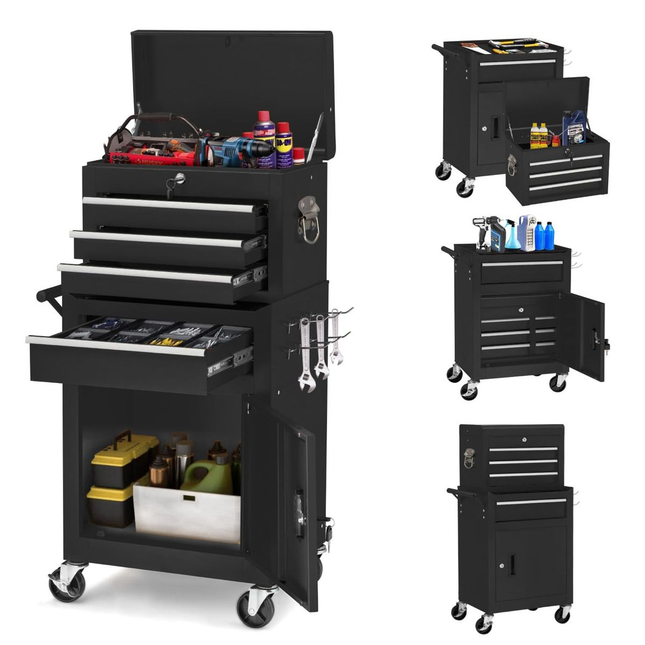 Rolling Tool Chest Organizer with Wheels product image