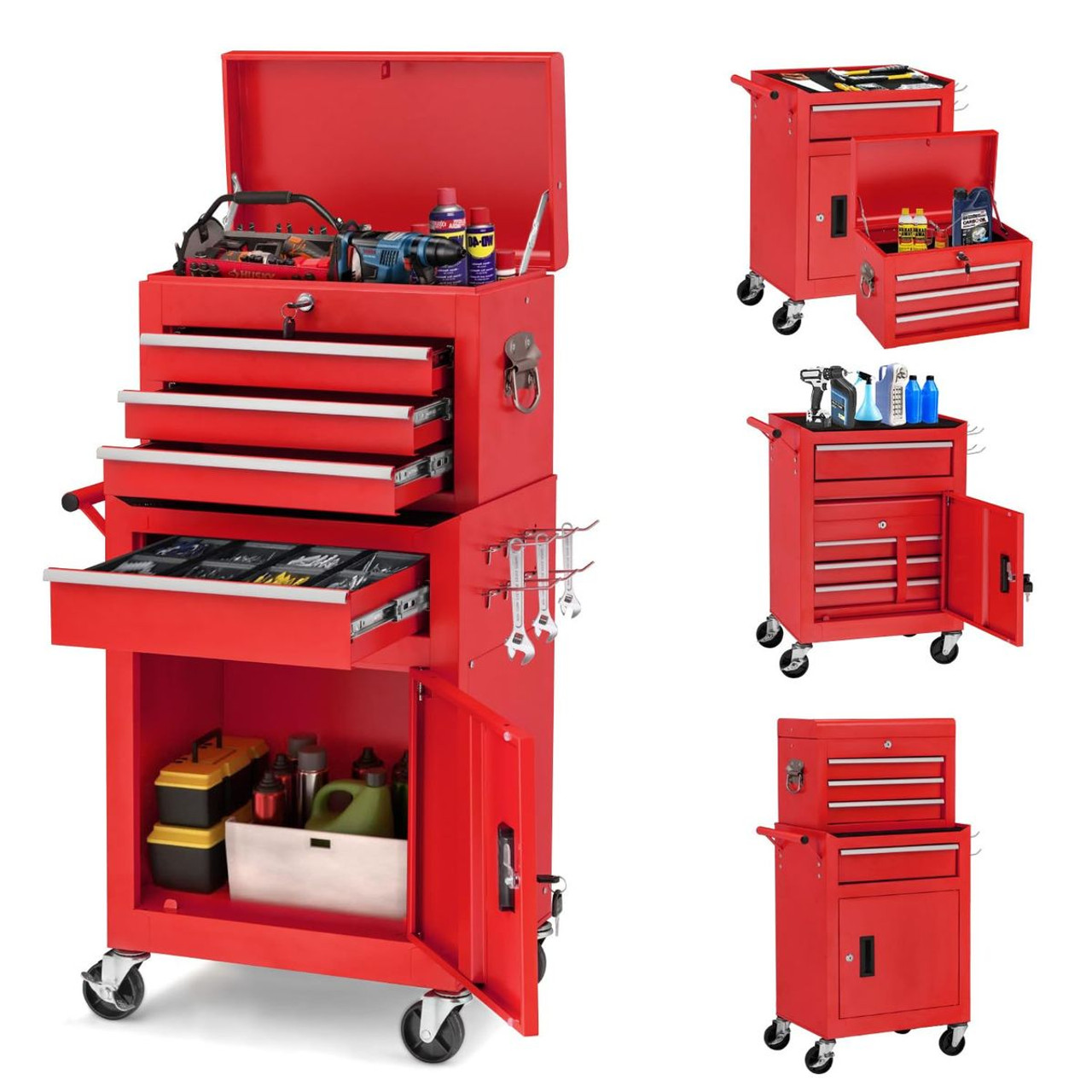 Rolling Tool Chest Organizer with Wheels product image