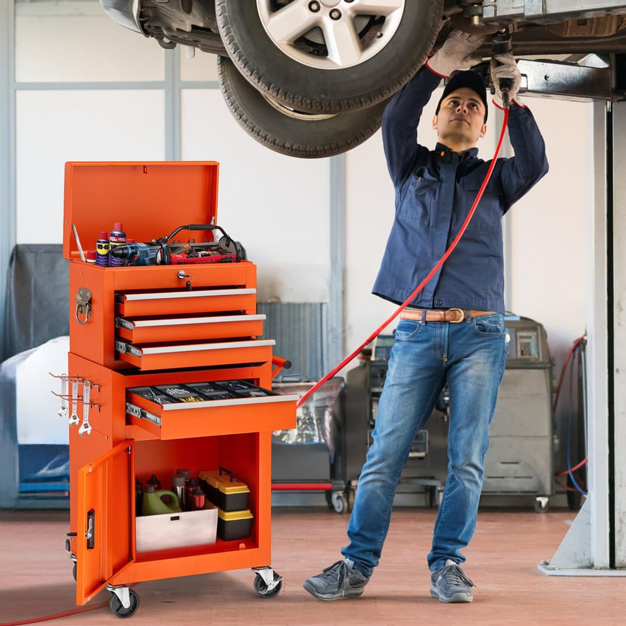 Rolling Tool Chest Organizer with Wheels product image