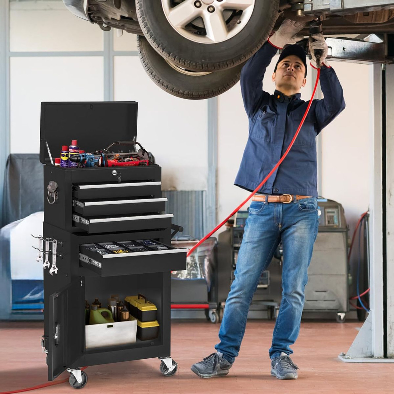 Rolling Tool Chest Organizer with Wheels product image