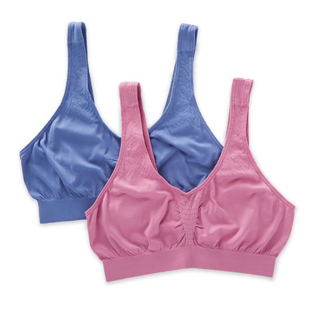 Comfort Revolution Microfiber Crop Bra