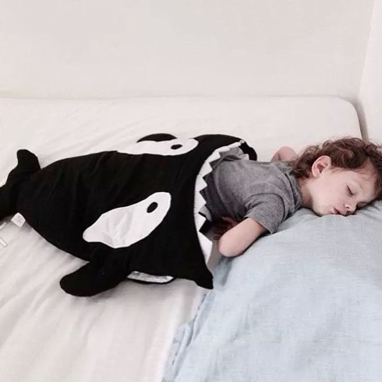 Baby Killer Whale Orca Throw Blanket product image