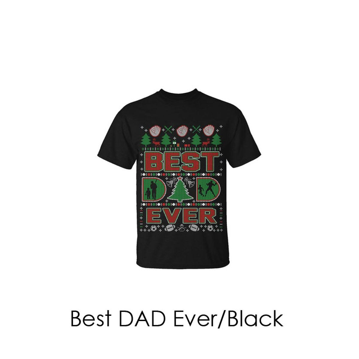 Men's Christmas Sweater T-Shirts - Dad and Grandpa Edition  product image