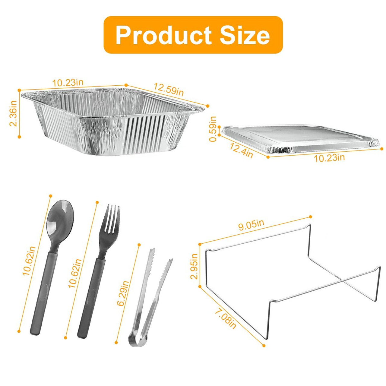 36-Piece Disposable Chafing Dish Set product image