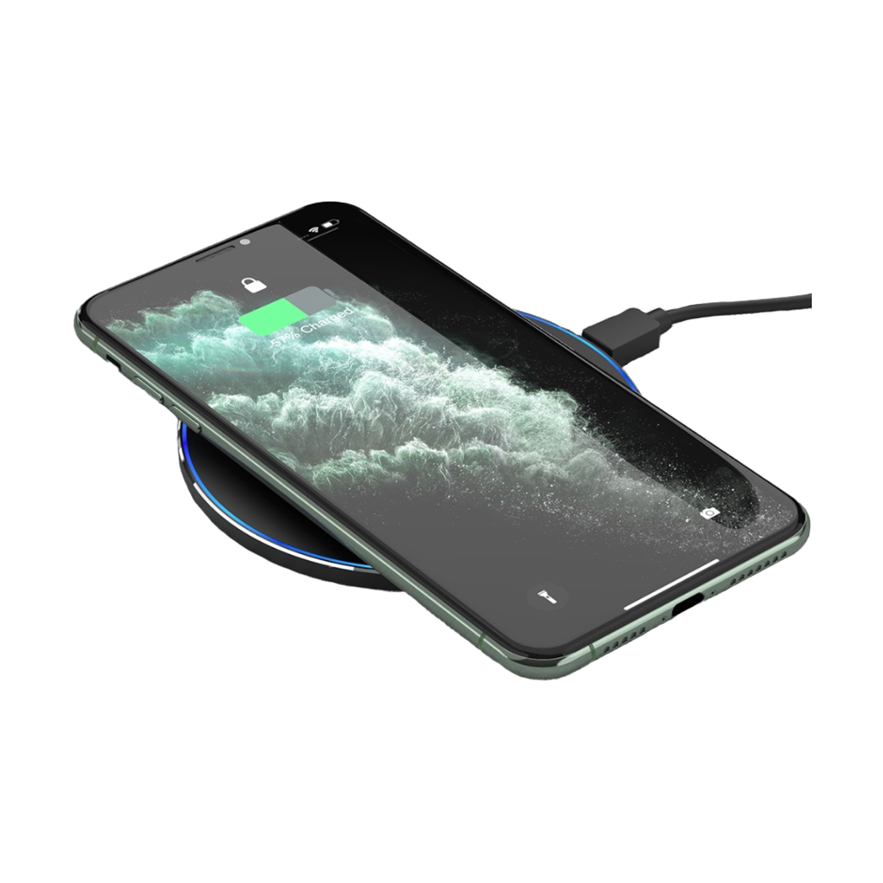 10-Watt Fast Wireless Charging Pad for Qi-Enabled Devices (1- or 2-Pack) product image
