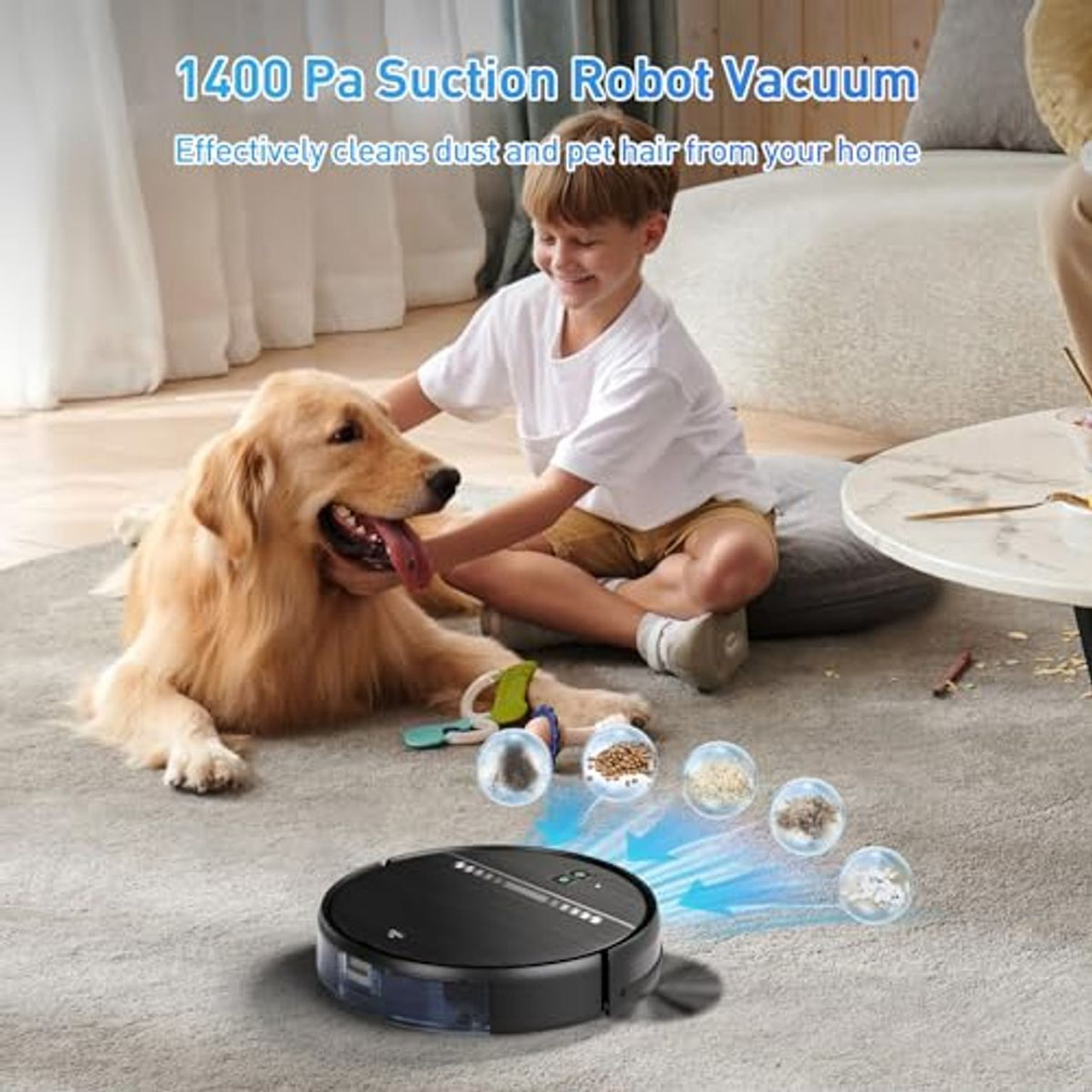 Robot Vacuum and Mop Combo with Wi-Fi and App product image